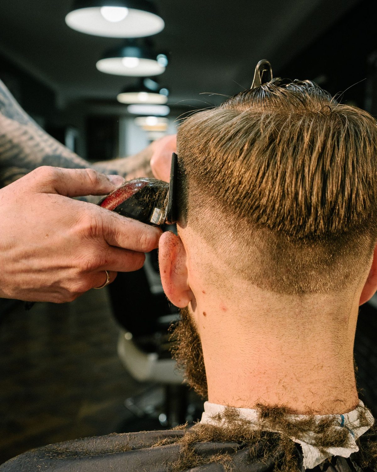 Referenzaufnahme Low Fade (Demo-Foto)